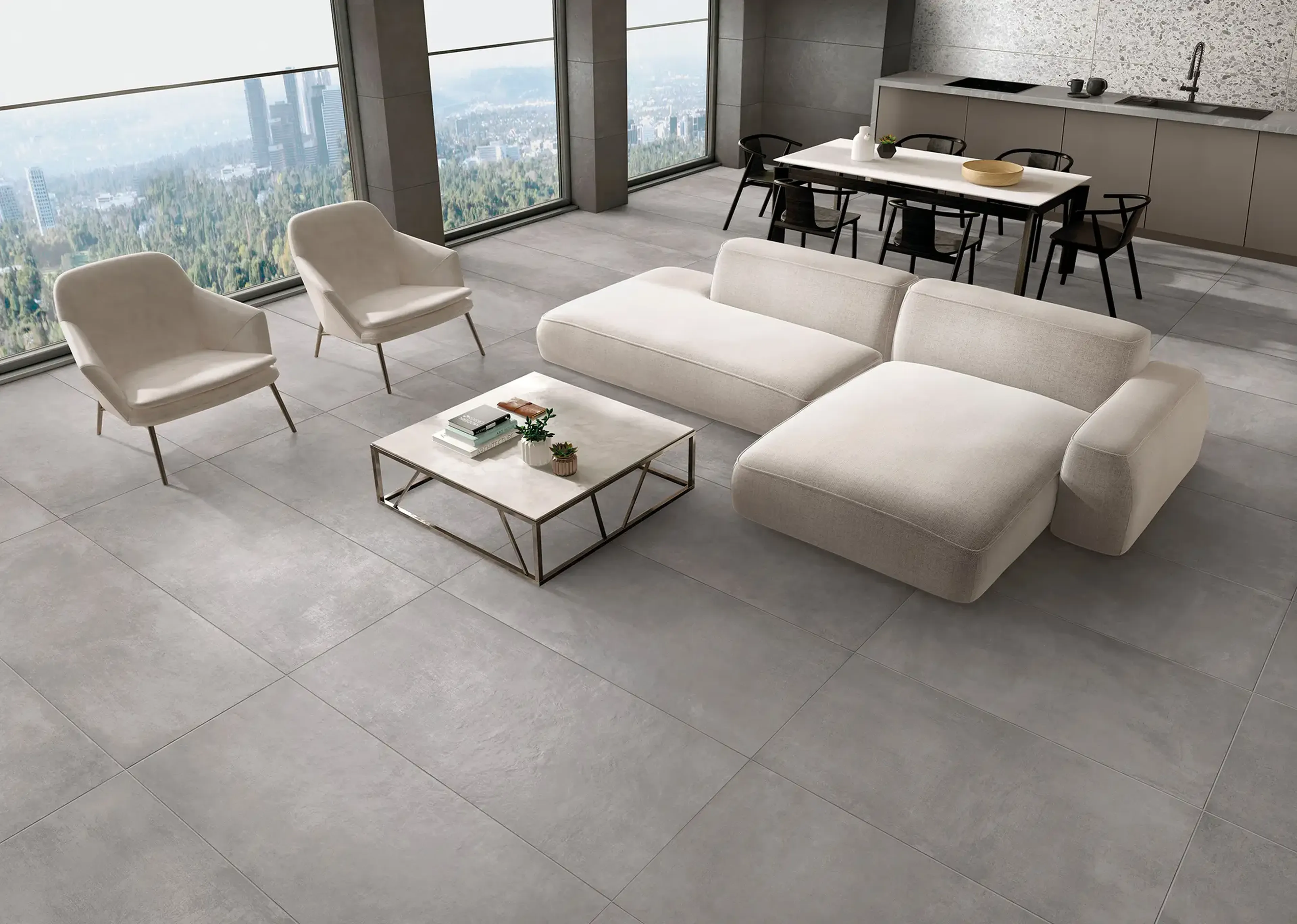 JOS Serie Loft jos loft grigio brown e marmo 60x120