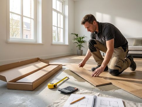 Kosten visgraat PVC leggen per m² – plaatsing en prijsfocus