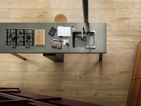 Mondain - marazzi vero natural rett 200x1200 grande stone look moon 12mm 1620x3240