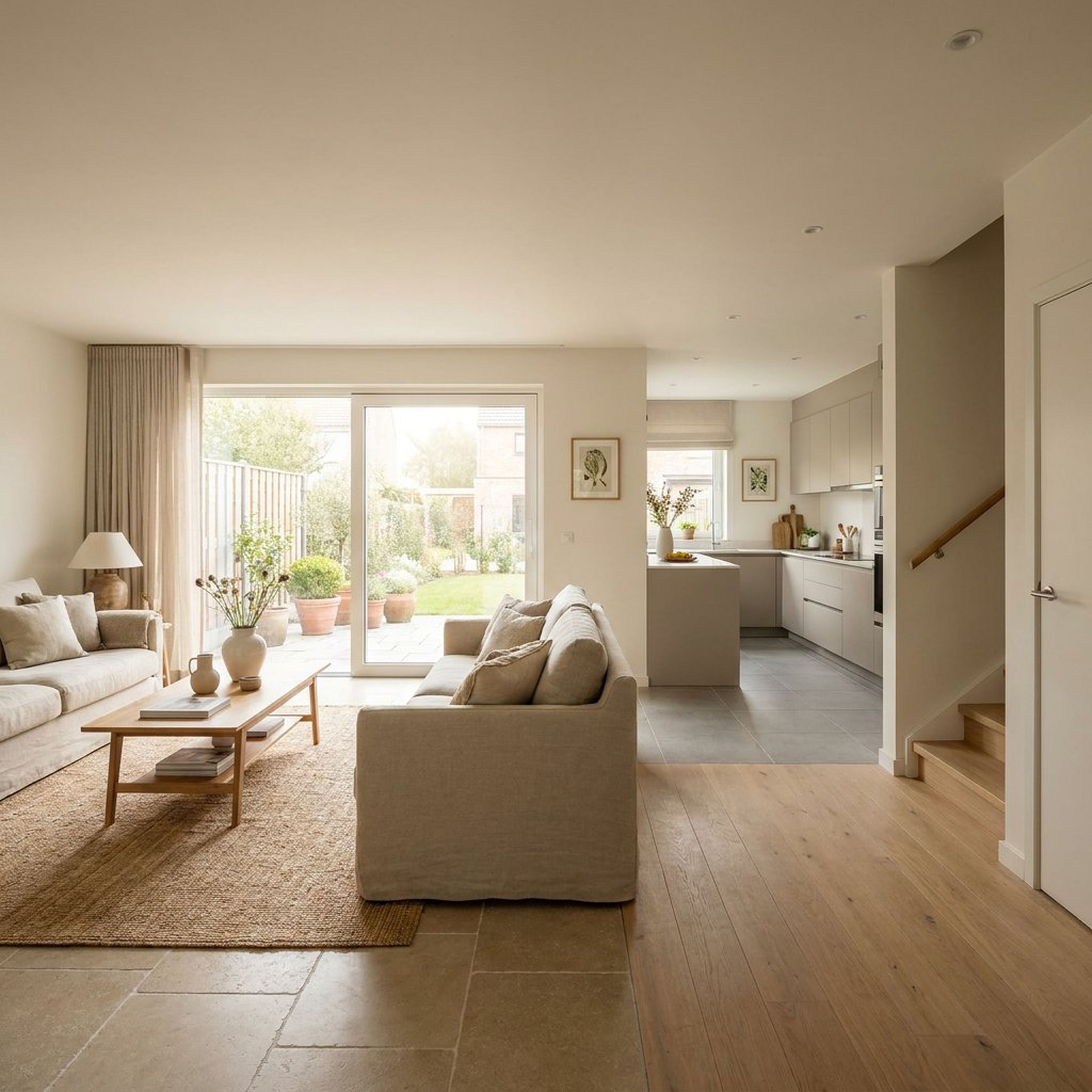 Beste tegelmaat per ruimte in praktijk – open interieur