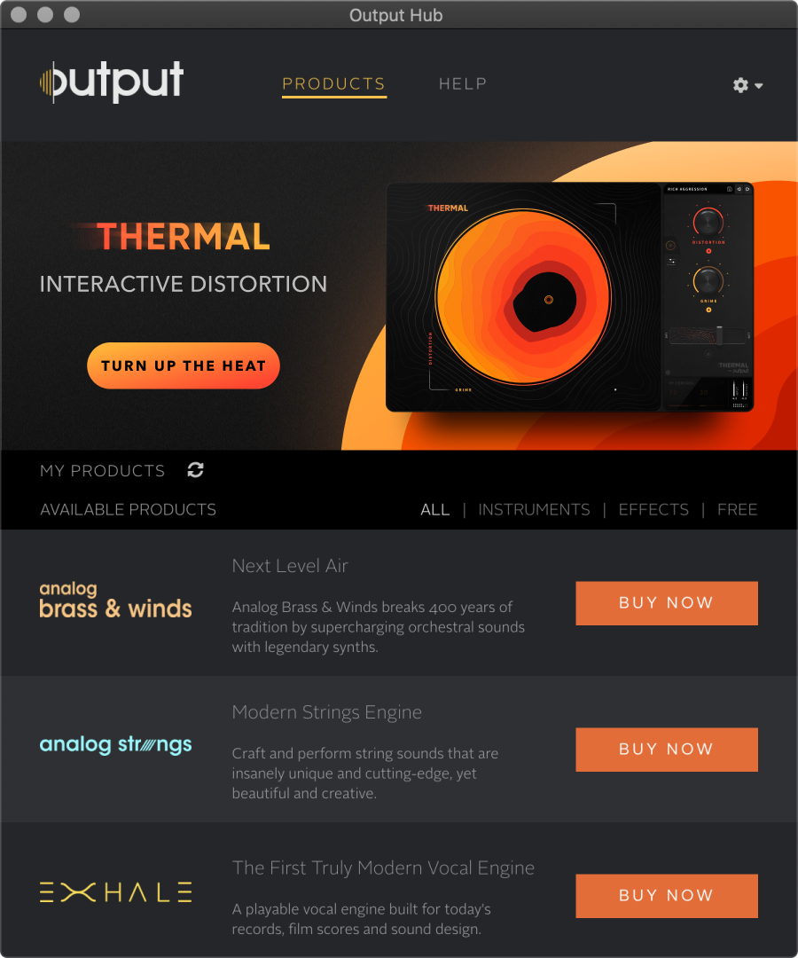 Output Hub - Output