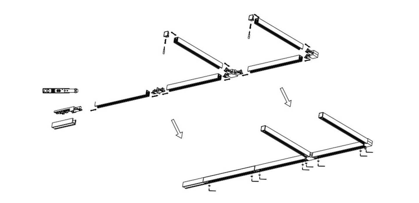 Dit is een compleet lightrailsysteem