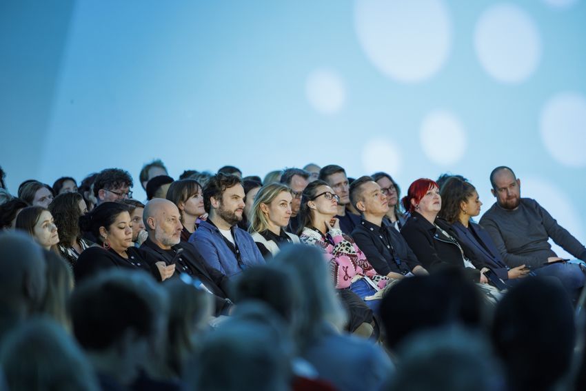Mensen in het publiek van Congres Contentmarketing & Webredactie 2025