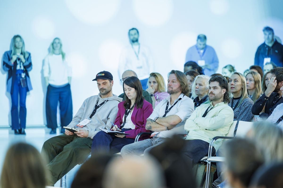 Mensen in het publiek van Congres Contentmarketing & Webredactie 2025
