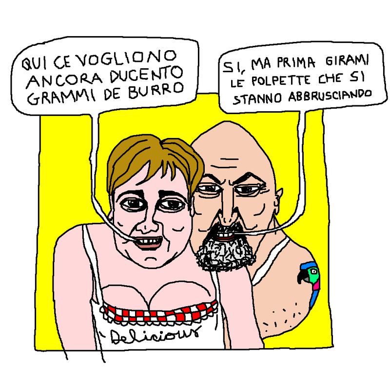 benedetta e pappagallo