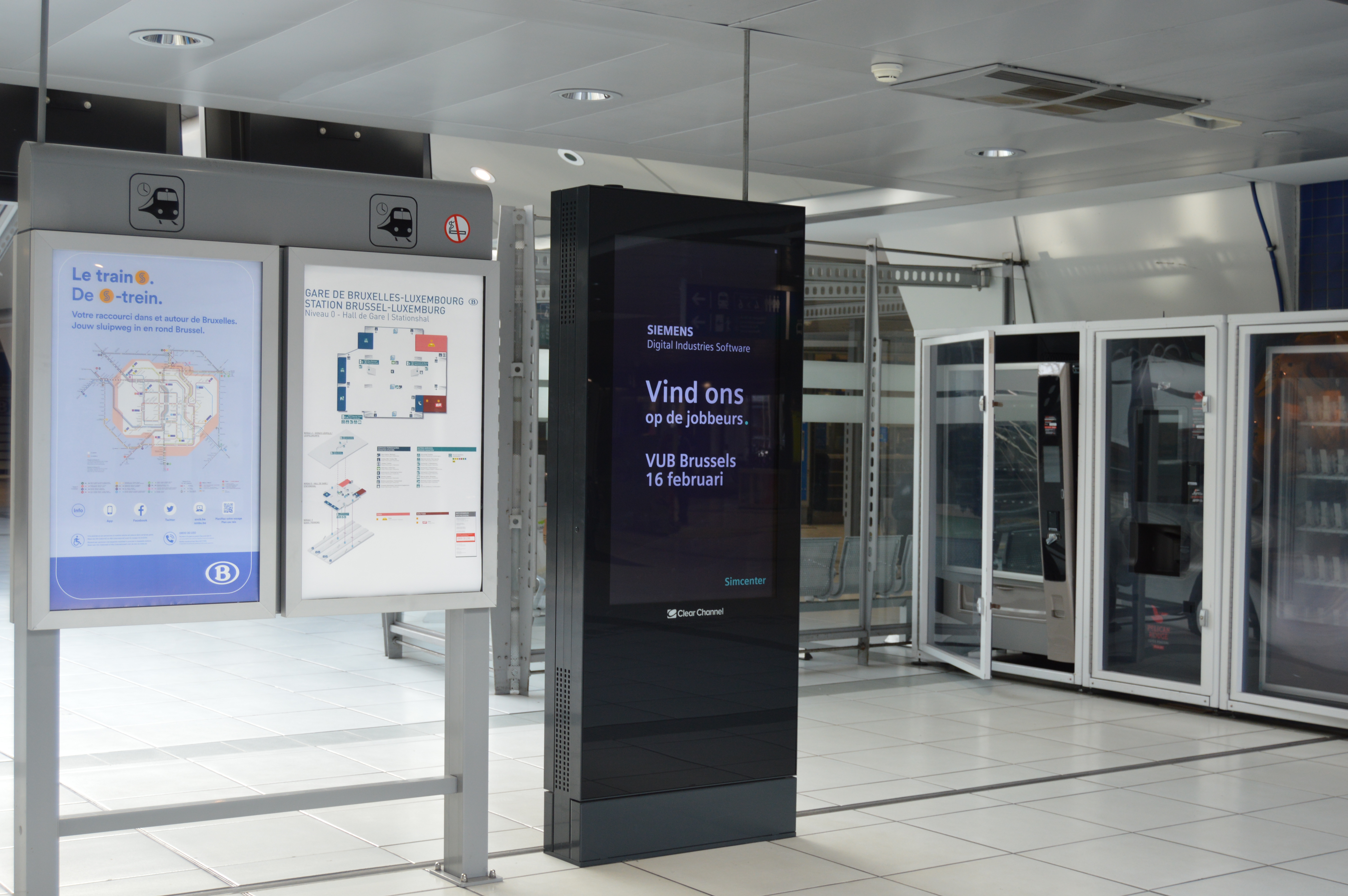 siemens - campagne recrutement - gare