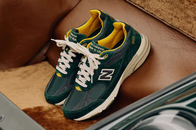 New Balance 993 - Green / Yellow