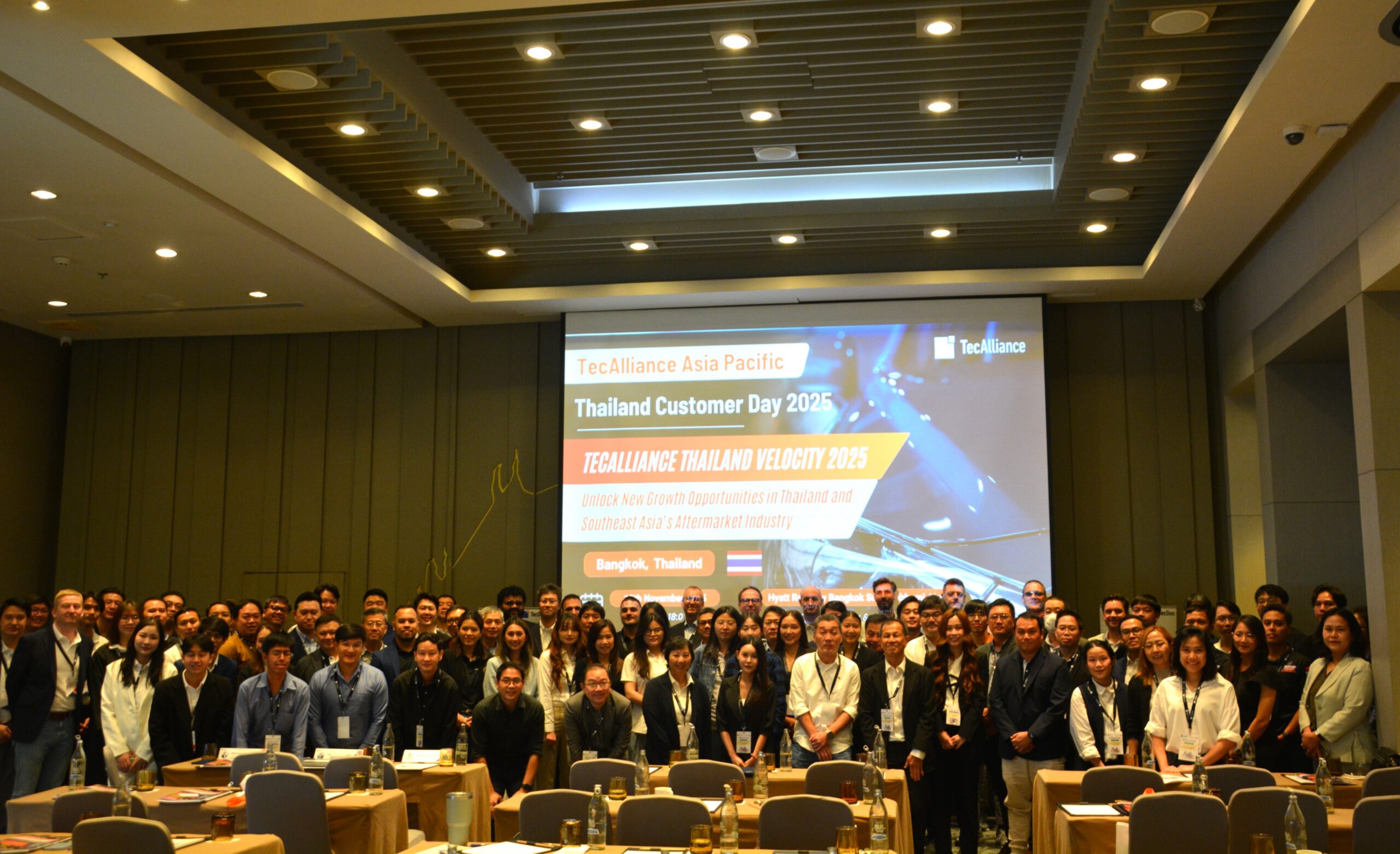 Thailand Customer Day 2025 group photo of attendees