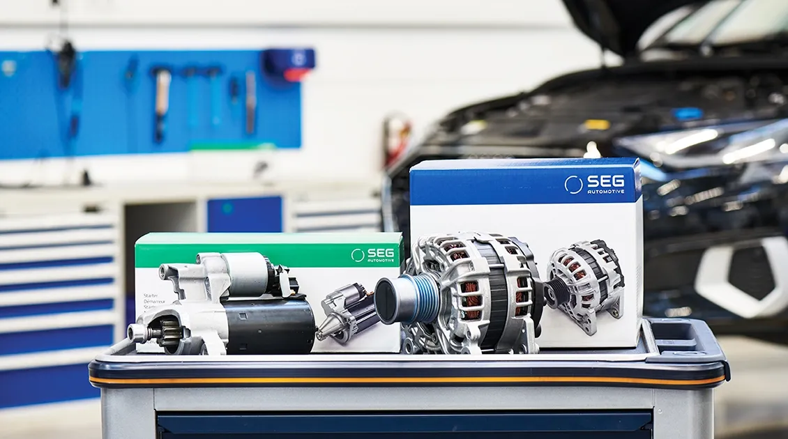 We welcome SEG Automotive to the TecDoc Catalogue hero image