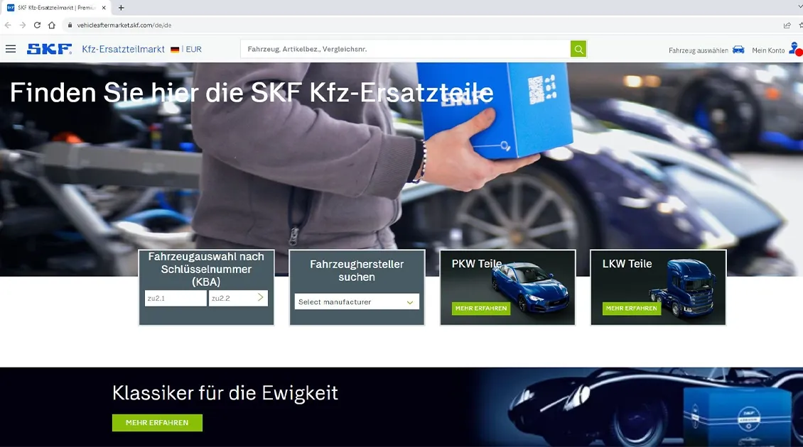 SKF utilises TecRMI’s treasure trove of data hero image