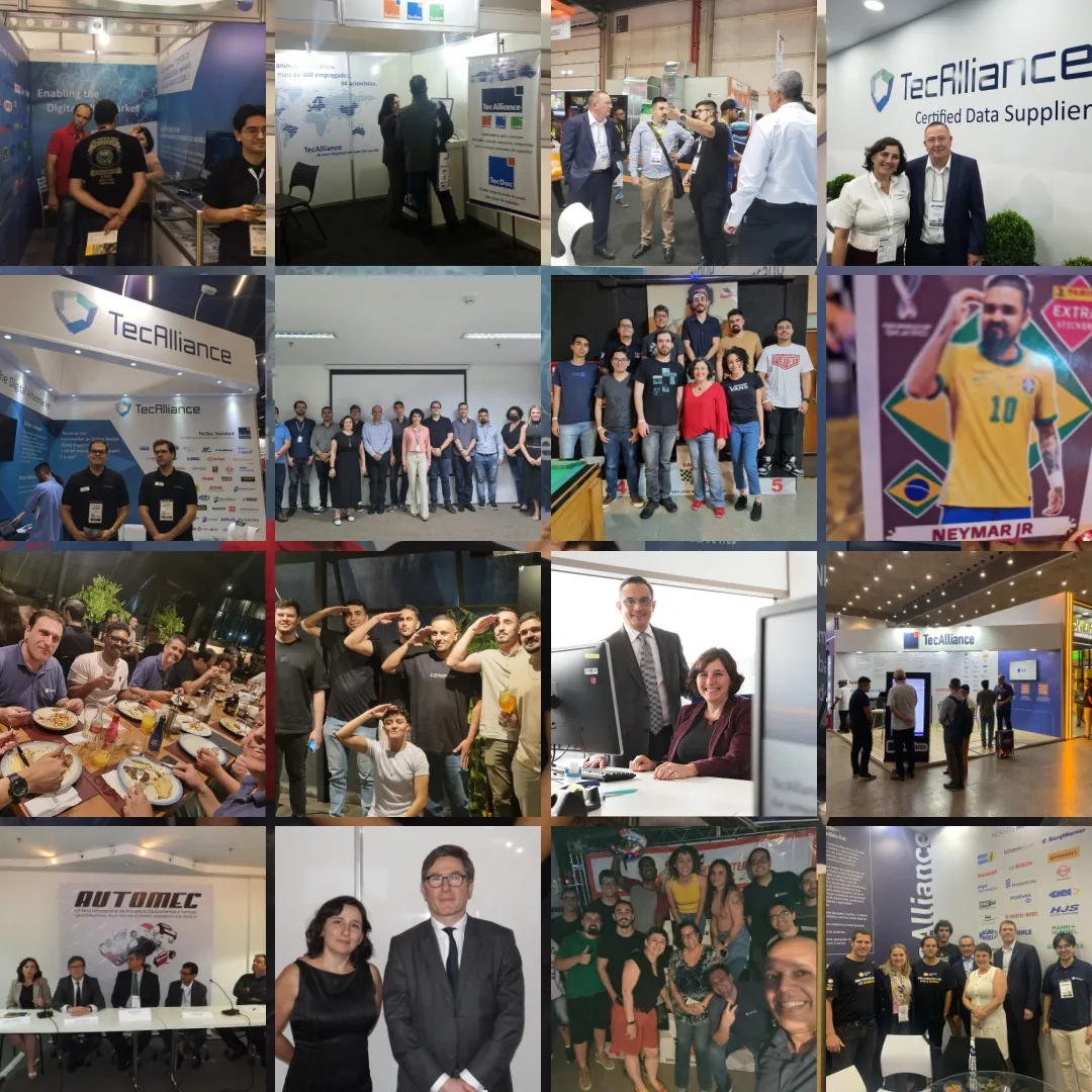 TecAlliance do Brasil 10 years anniversary team celebration