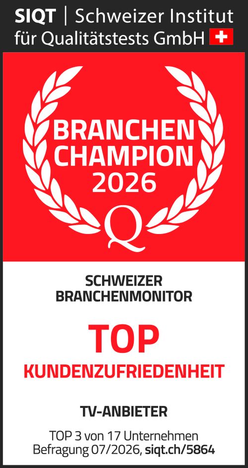 SIQT Top TV-Anbieter 2026