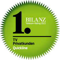 Bilanz Telekom-Rating 2022: Beste TV-Anbieterin