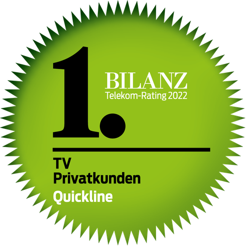 Bilanz Telekom-Rating 2022: Beste TV-Anbieterin