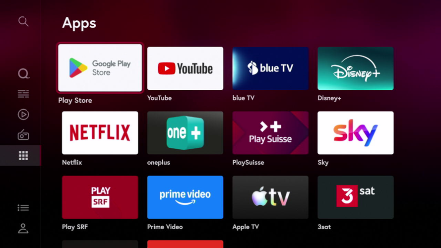 Apps via Google Play Store integrieren