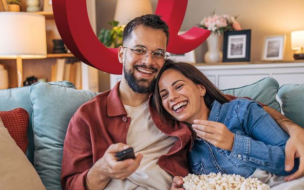 Mainbanner Internet- & TV-Abo für 44.-