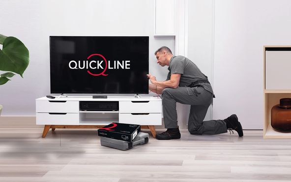 Installationsservice bei Quickline
