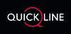 Quickline Logo CMYK Weiss Rot