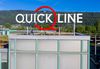 Quickline-Logo Aussensicht Nidau Gebäude