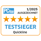 PCTipp: Quickline ist Testsieger in der Kategorie Komplett-Pakete
