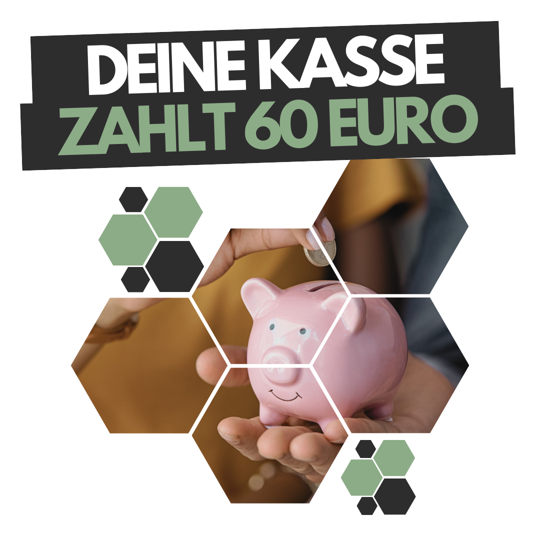 Ein Sparschwein in das eine Münze gesteckt wird