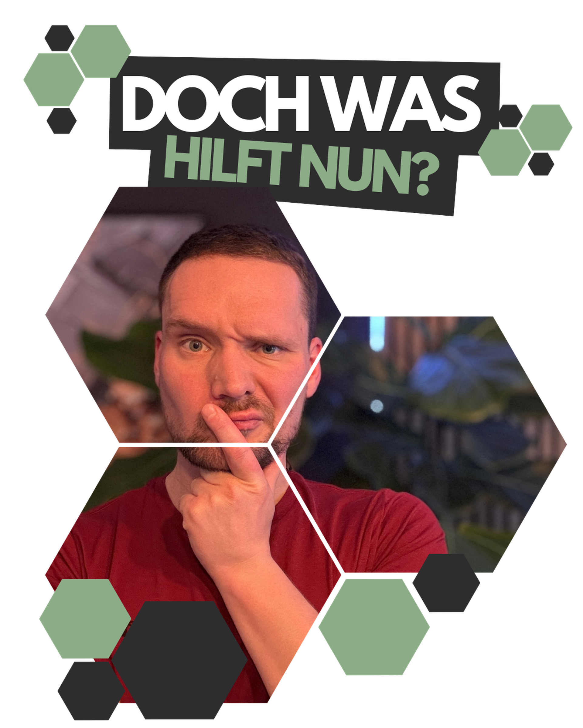 Johannes guckt fragend in die Kamera
