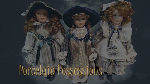 Photo of three dolls in period dress