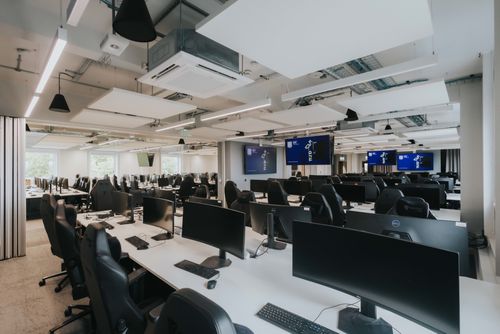 ARU's game development studio in Cambridge