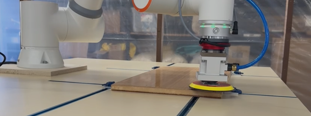 Wood Polishing Demonstration with Fairino FR5