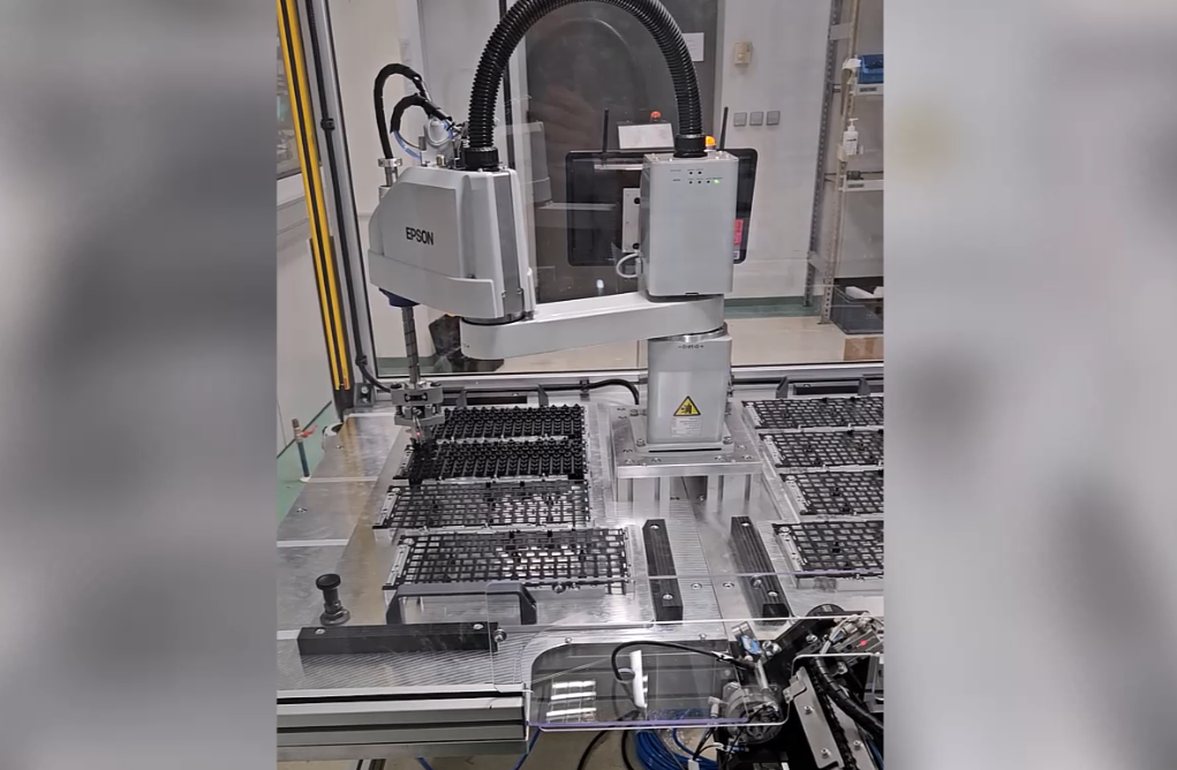 Assembly of Keyboard Switches with Epson Scara Robot