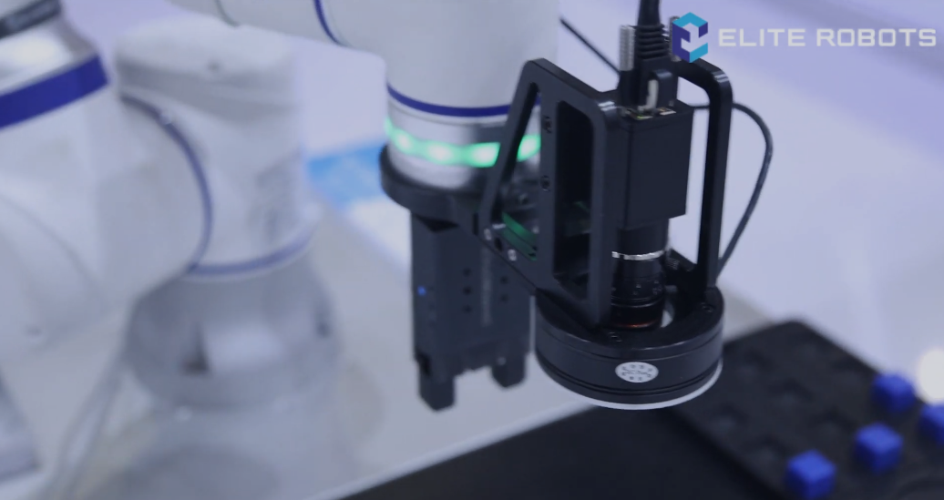 Elite Robots CS66 kollaborativer Roboter – Zufälliges Pick & Place mit 2D-Kamera
