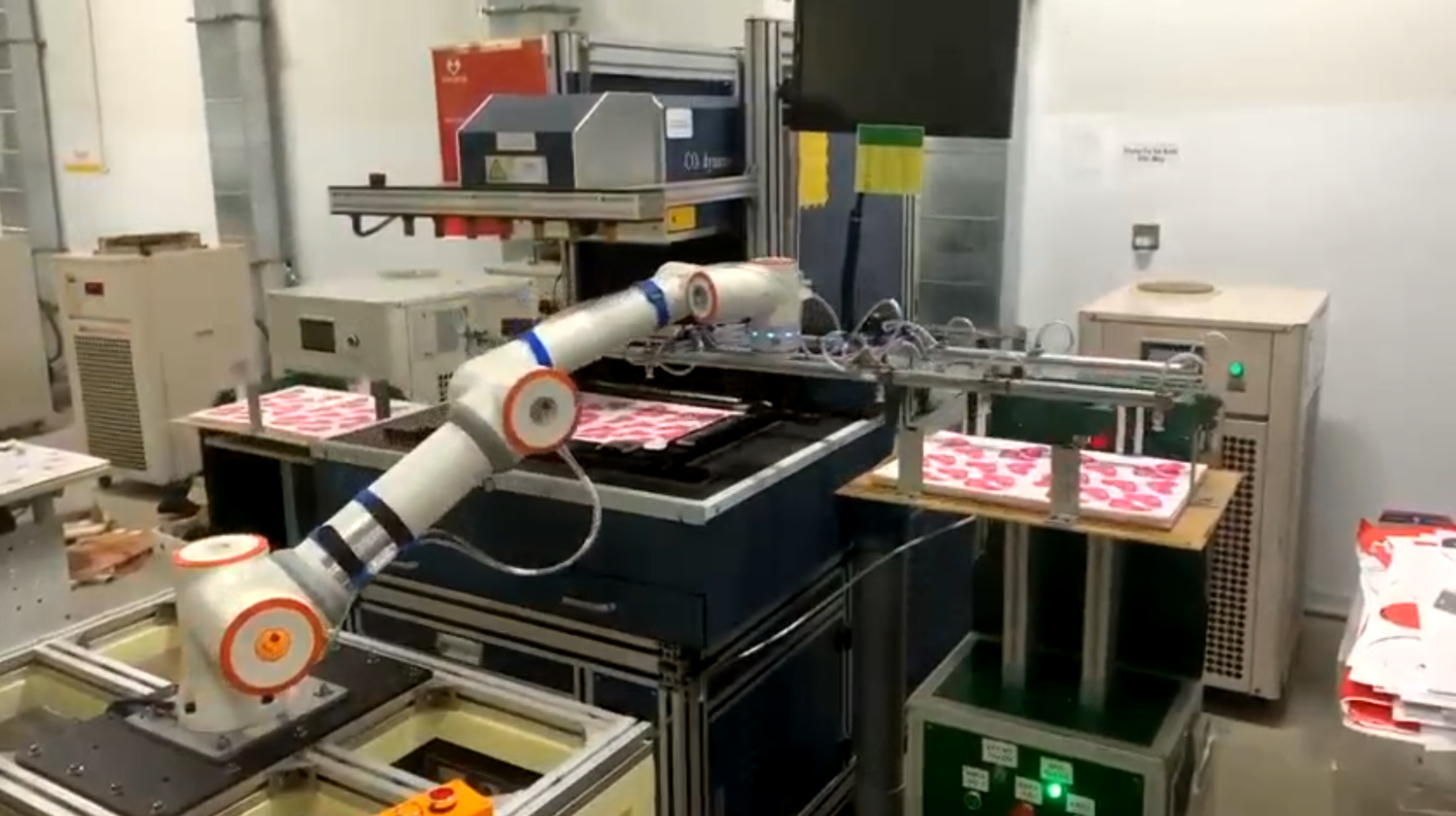 Pick & place von Tüchern mit Fairino FR 5 Roboter