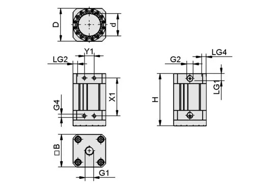 Magnetic gripper SGM 30 G1/8-IG | pneumatic