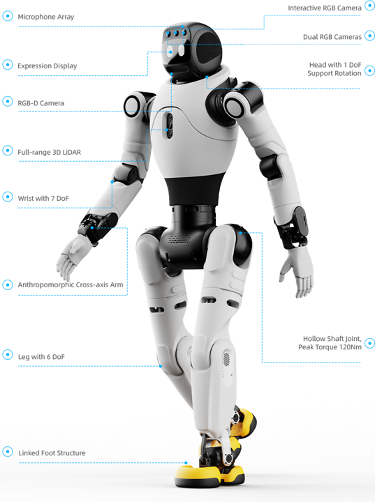 Humanoid Robot AGIBOT X2 Basic | RBTX Marketplace