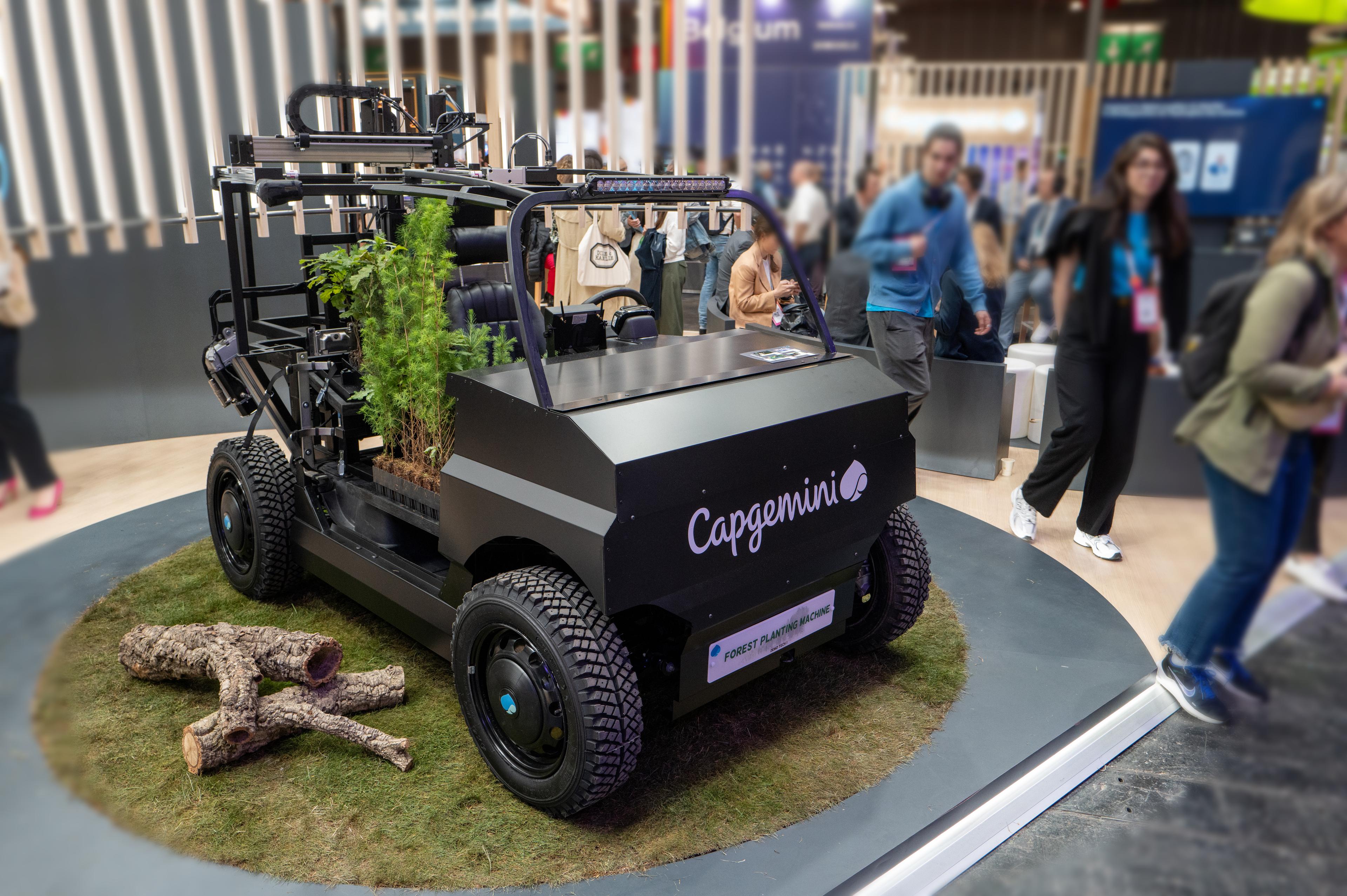 EcoPlant Hybrid: bezemisní řešení pro efektivní a udržitelné zalesňování