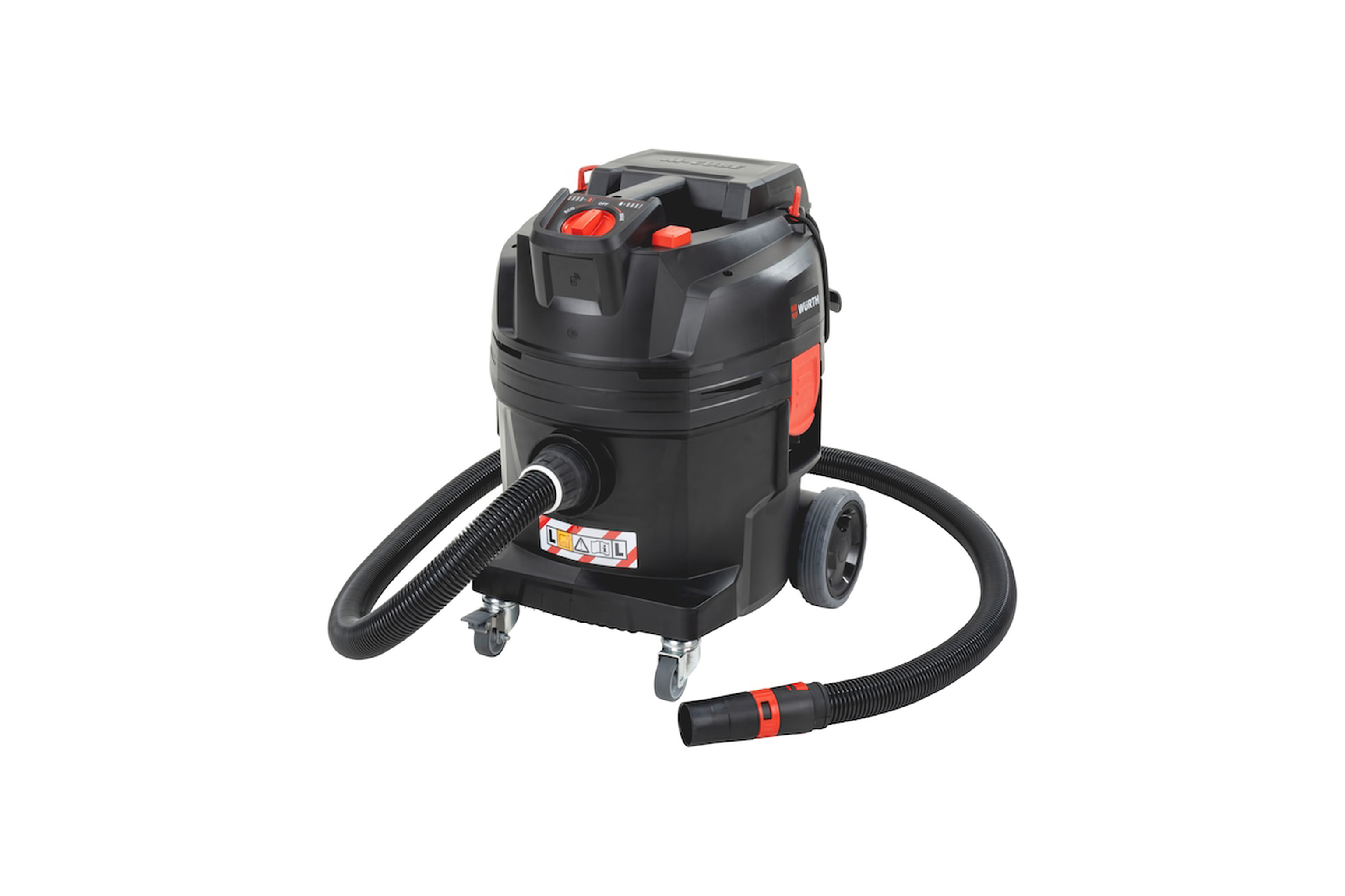 The whole hoover from the front.