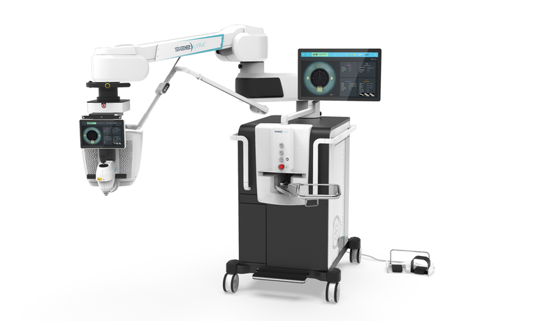 A laser eye surgery machine from Bausch+Lomb.