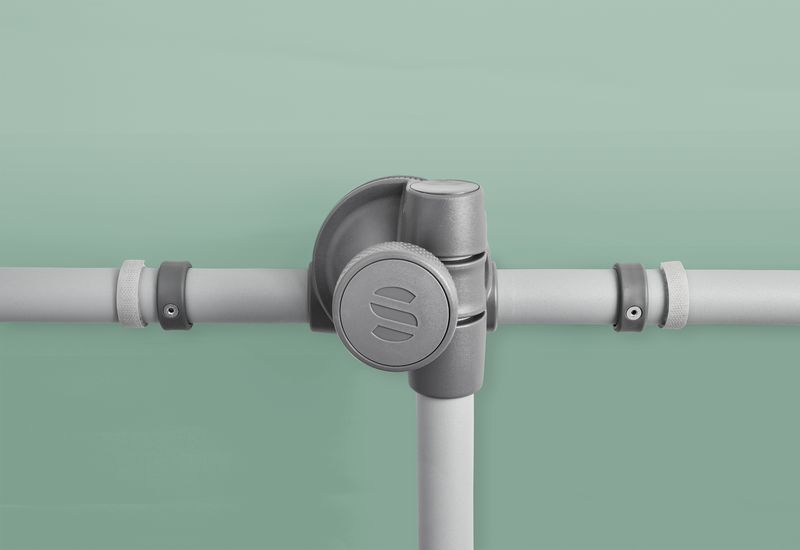 Ein Gewinde des Sonnenschirmes.