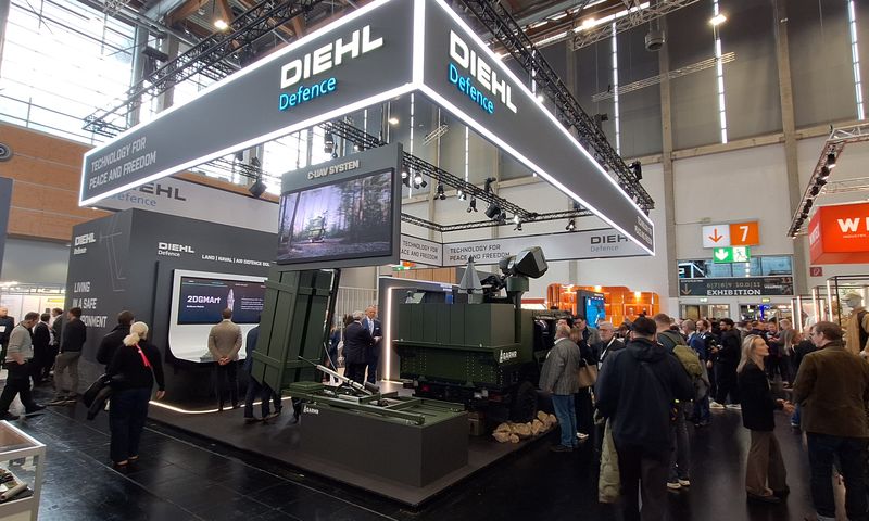 Diehl exhibition stand.
