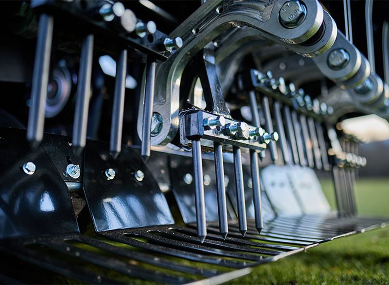 Eine Nahaufnahme des Hochleistungsaerifizierer.