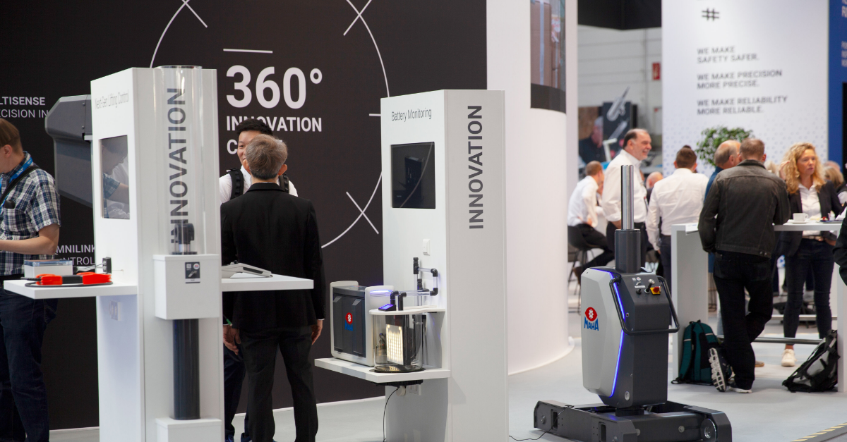 Stände auf der Automechanika.