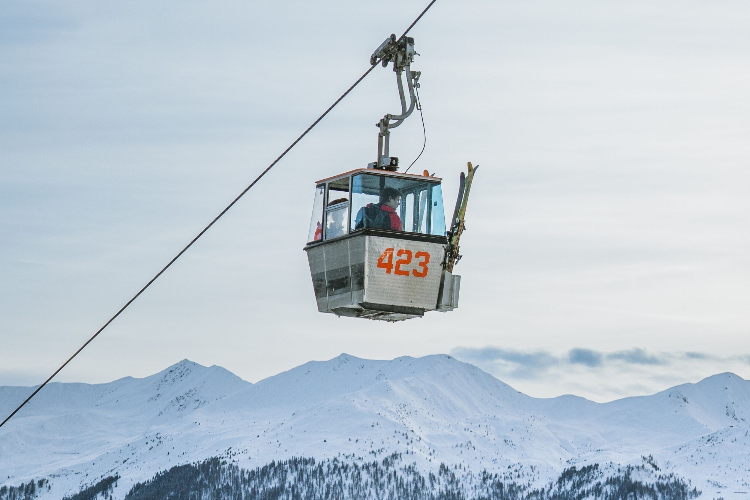 Old Savoleyres Telecabine lift Old Savoleyres Telecabine lift