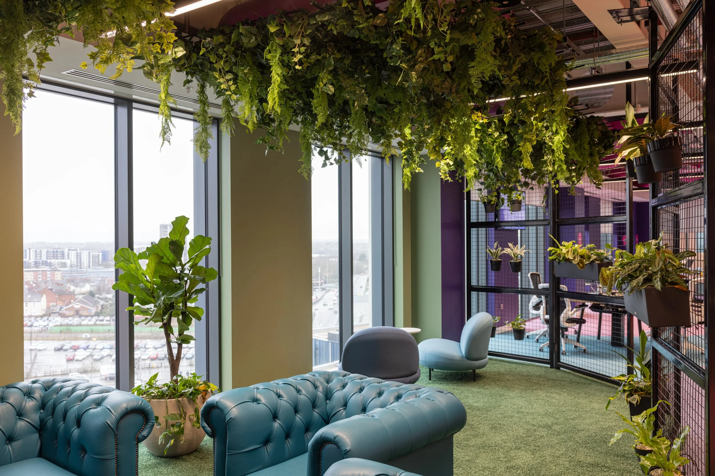 Octopus Energy Relaxation Space Planting