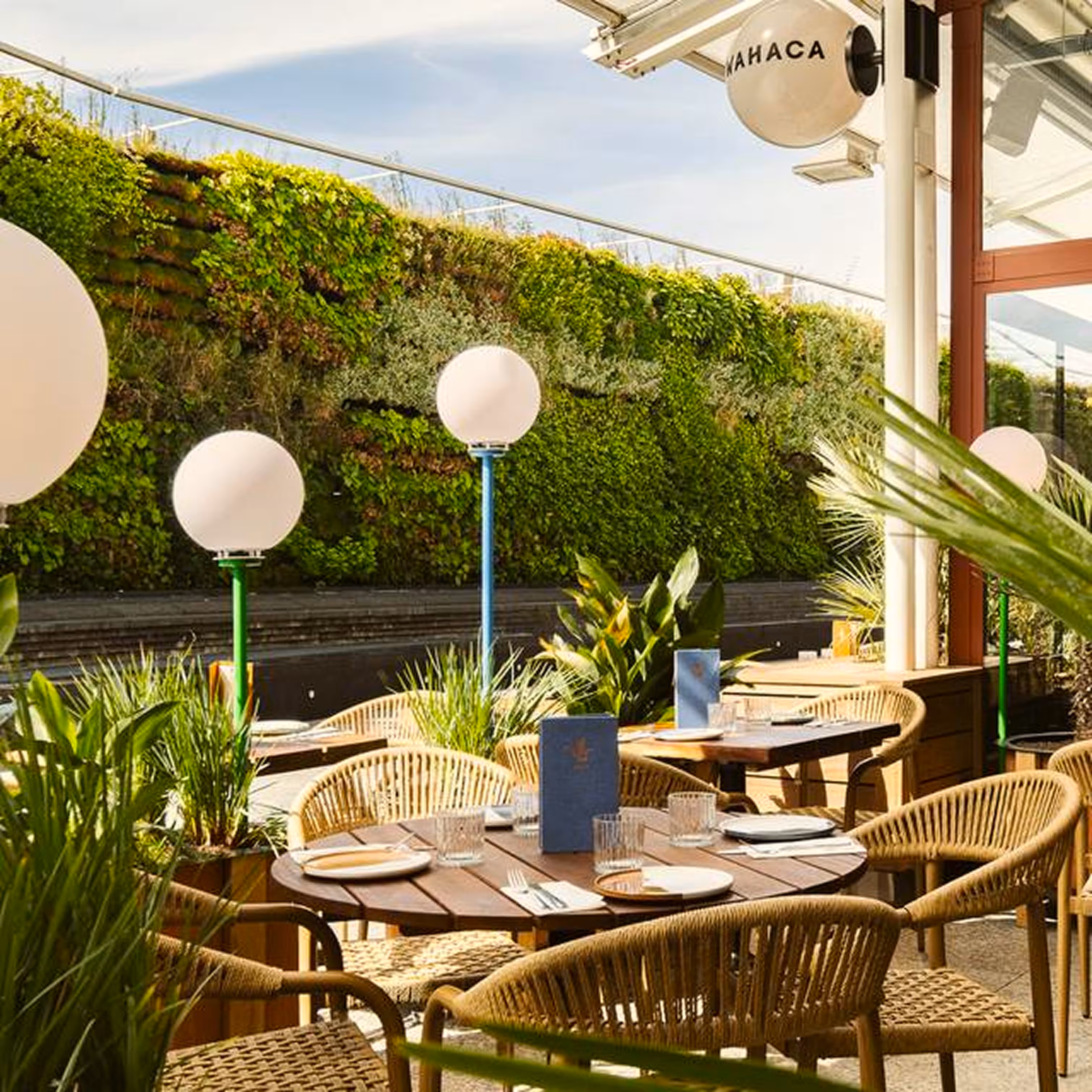 Outdoor Planting and hospitality seating
