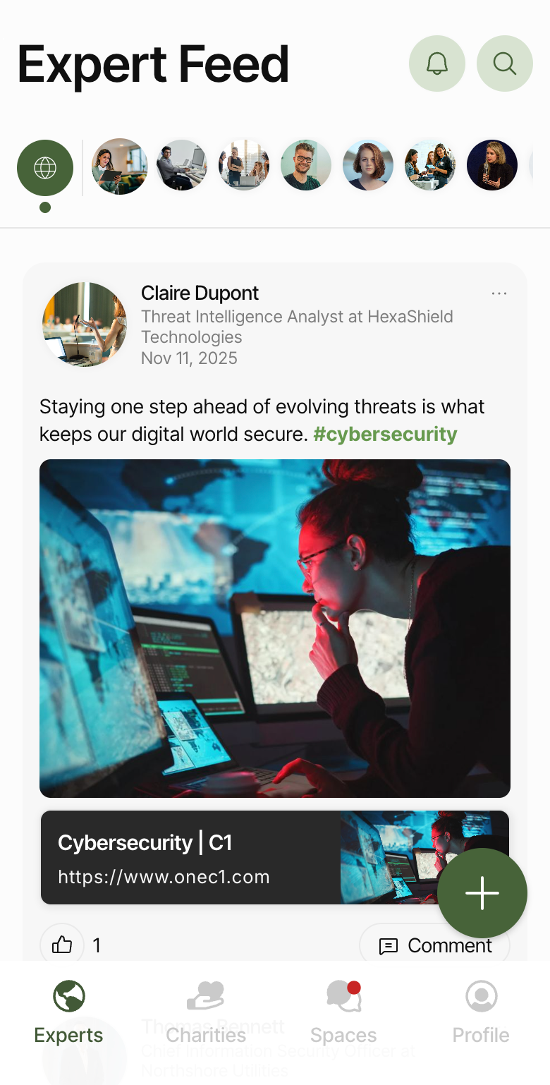 Utopia Cyber mobile app