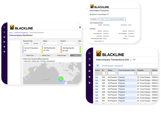BlackLine Intercompany Net & Settle