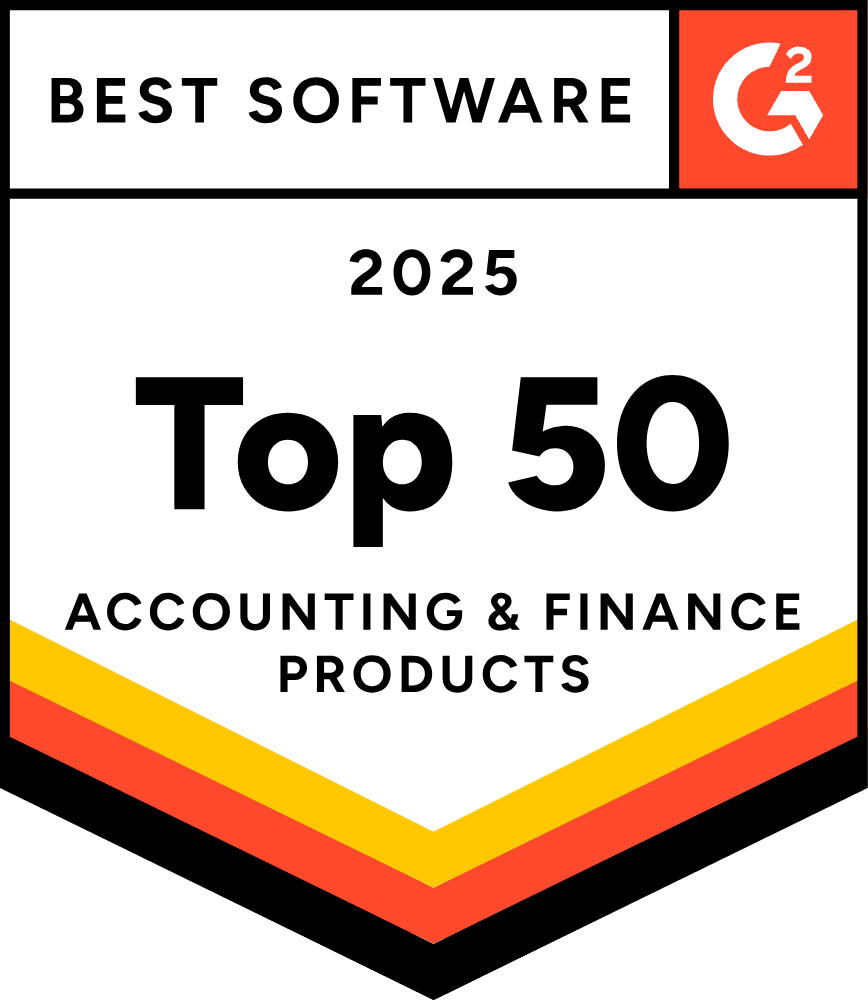 Best Software - G2 - 2025 - Top 50 - Accounting & Finance Products