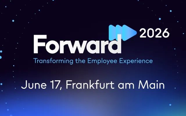 Forward 2026 event, June 17, Frankfurt am Main.