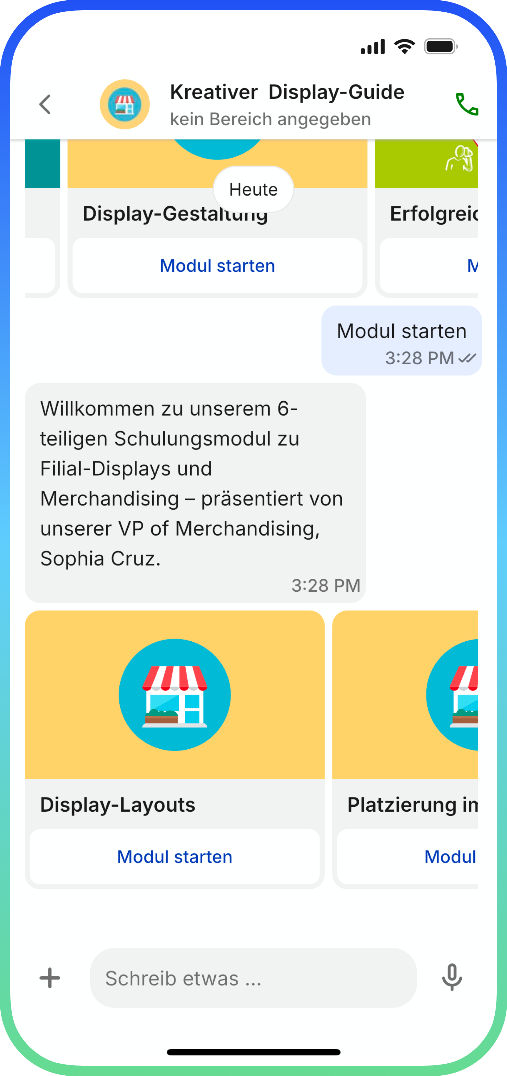 Merchandising-App