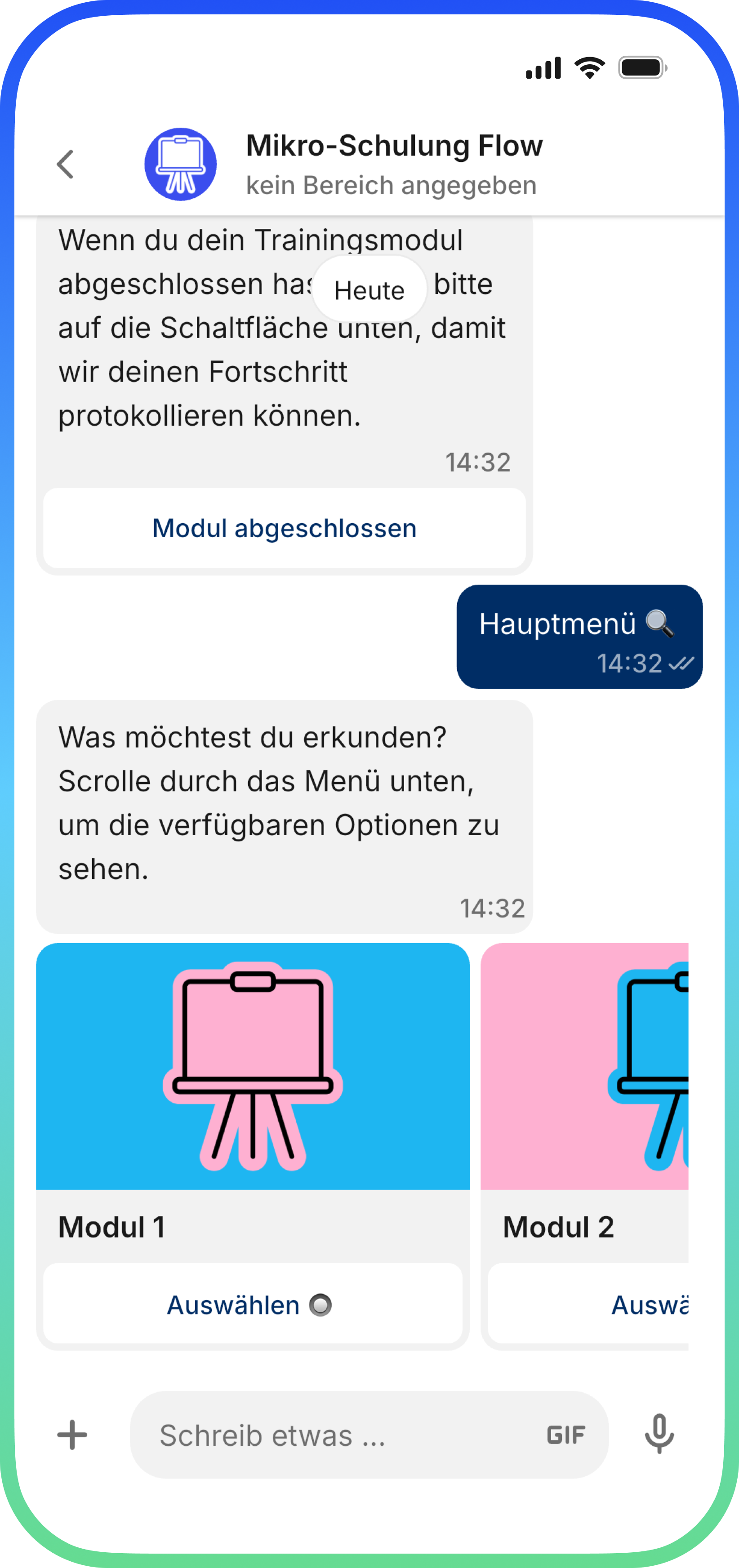 Schulung-App